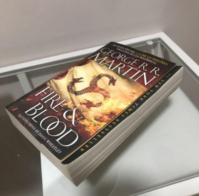 Picture of Fire & Blood ( A Targaryen History #1 ) ( Book by George R.R. Martin ) ( Premium Paper and Matte Cover ) Novel