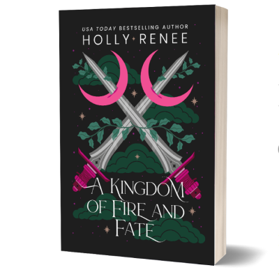 Picture of A Kingdom of Fire and Fate ( Stars and Shadows #4 ) ( Book by Holly Renee ) ( Premium Paper and Matte Cover ) Novel