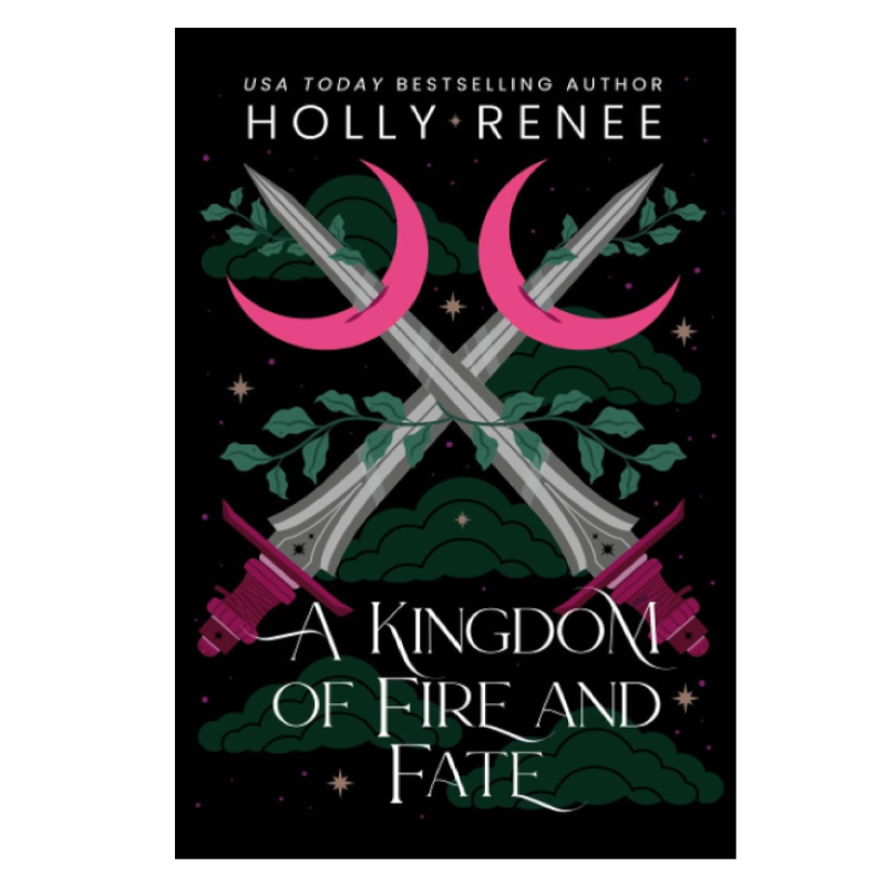 Picture of A Kingdom of Fire and Fate ( Stars and Shadows #4 ) ( Book by Holly Renee ) ( Premium Paper and Matte Cover ) Novel