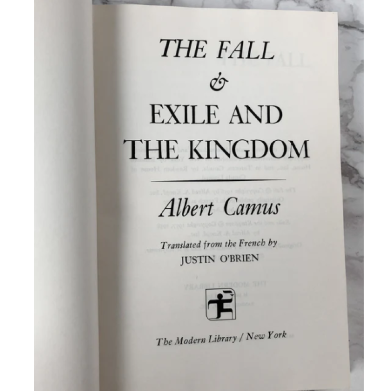 Picture of Exile and the Kingdom by Albert Camus ( Premium Paper and Matte Cover ) Novel