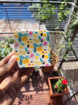 Picture of Pocket Notepad- Fruity- Stylish Pocket notebook for Cool lifestyle. 100 Pages Novel