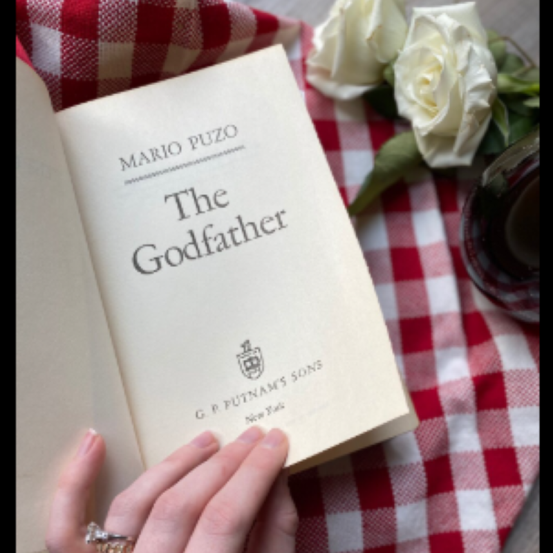 Picture of The Godfather ( The Godfather #1 ) ( Book by Mario Puzo ) ( Premium Paper and Matte Cover ) Novel