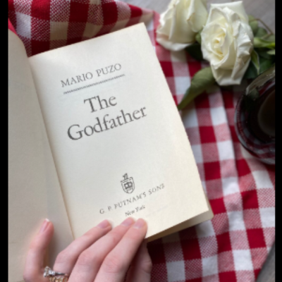Picture of The Godfather ( The Godfather #1 ) ( Book by Mario Puzo ) ( Premium Paper and Matte Cover ) Novel