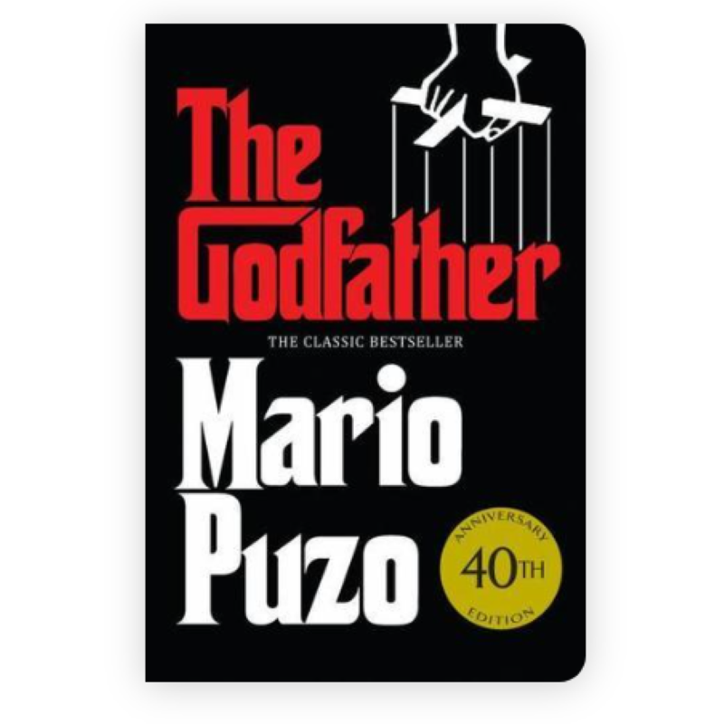 Picture of The Godfather ( The Godfather #1 ) ( Book by Mario Puzo ) ( Premium Paper and Matte Cover ) Novel