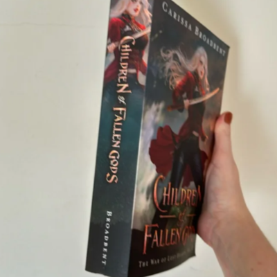 Picture of Children of Fallen Gods ( The War of Lost Hearts #2 ) ( Book by Carissa Broadbent ) ( Premium Paper and Matte Cover ) Novel