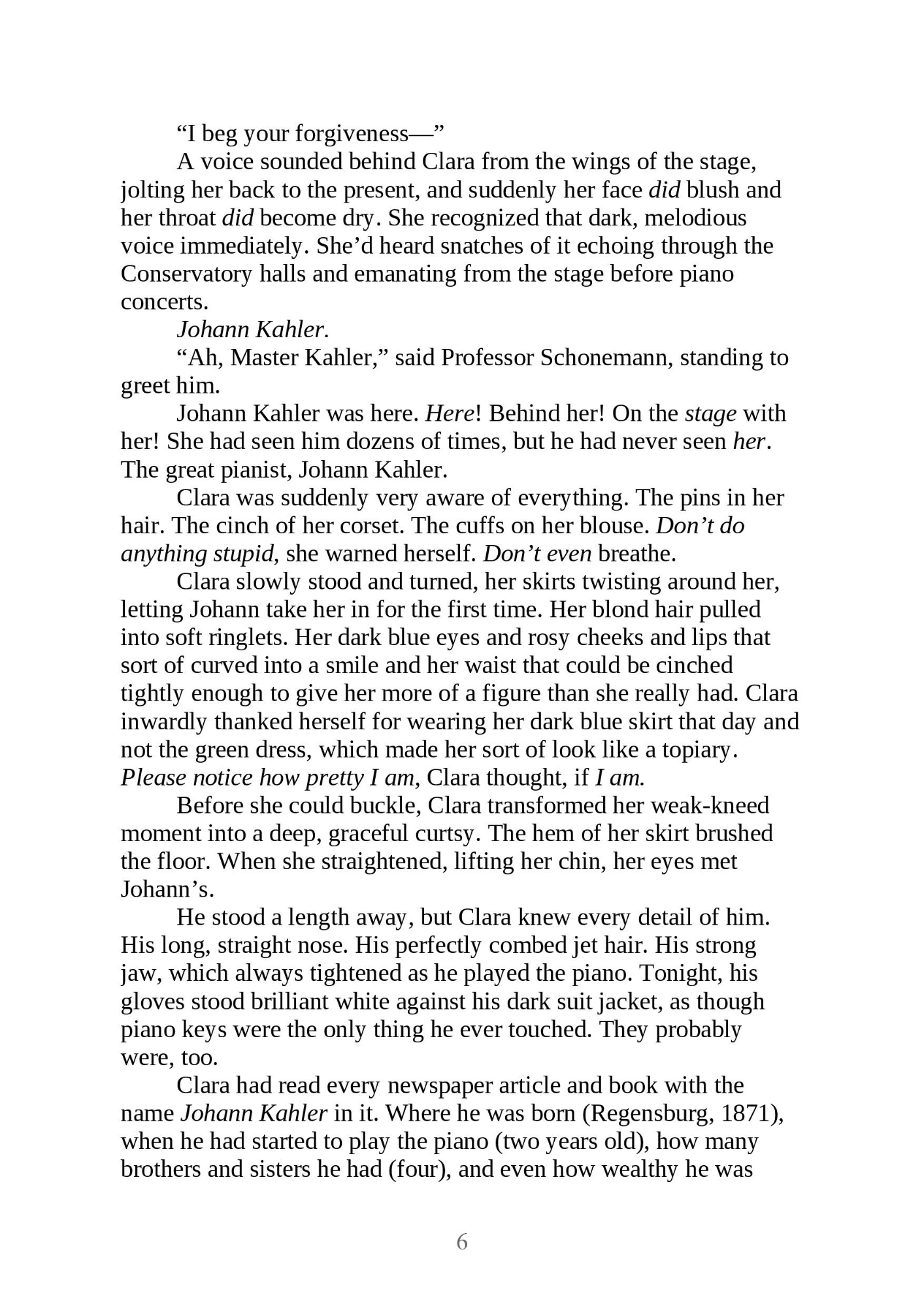 Picture of The Enchanted Sonata by Heather Dixon Wallwork ( Premium Paper and Matte Covers ) Novel