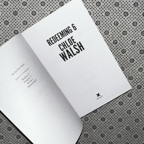 Picture of Redeeming 6 ( Boys of Tommen #4 ) ( Book by Chloe Walsh ) ( Premium Paper and Matte Cove ) Novel