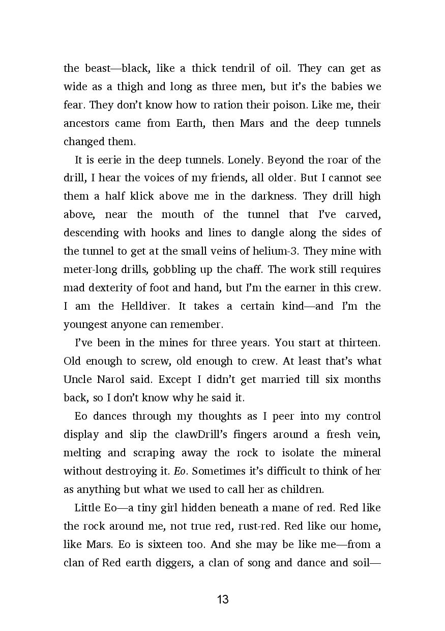 Picture of Red Rising ( Red Rising Saga #1 ) by Pierce Brown ( Premium Paper and Matte Cover ) Novel