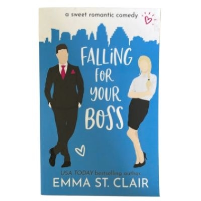 Picture of Falling for Your Boss ( Love Clichés #2 ) ( Book by Emma St. Clair ) ( Premium Paper and Matte Cover ) Novel