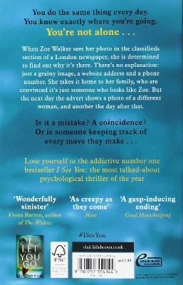 Picture of I See You by Clare Mackintosh ( Premium Paper and Matte Cover ) Novel