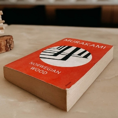Picture of Norwegian Wood ( Book by Haruki Murakami ) ( Premium Paper and Matte Cover ) Novel