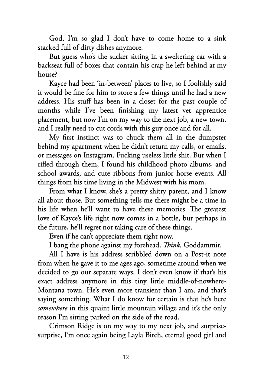 Picture of Chasing the Wild (Crimson Ridge #1) by Elliott Rose | Premium Paper | Matte Cover Novel