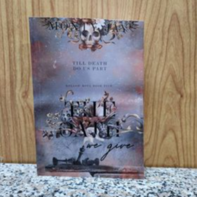 Picture of The Oath We Give ( Hollow Boys #5 ) ( Book by Monty Jay ) ( Premium Paper and Matte Cover ) Novel