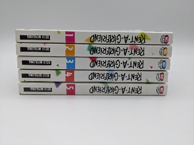 Picture of Rent A Girlfriend Manga 5 book collection set vol 1-5