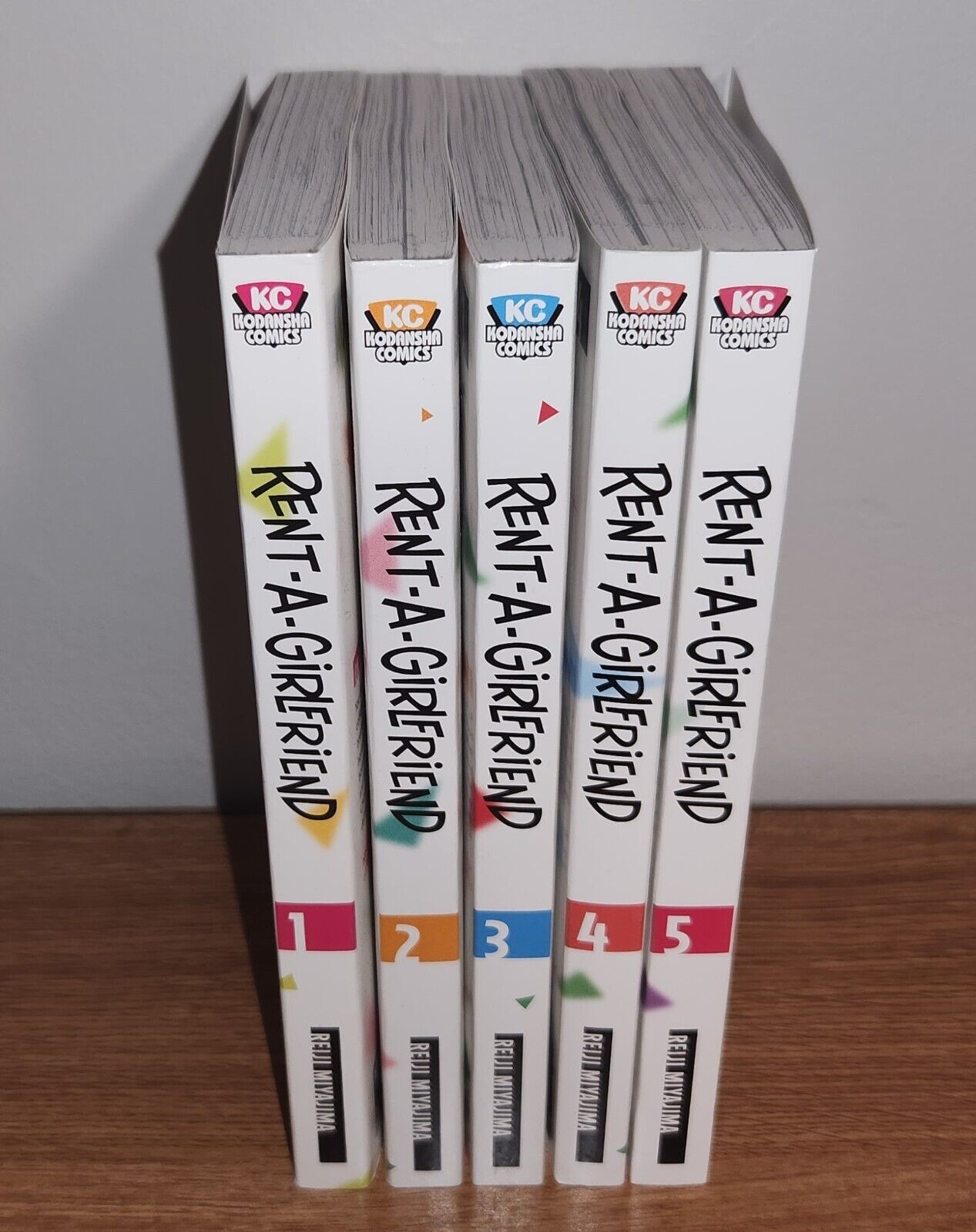 Picture of Rent A Girlfriend Manga 5 book collection set vol 1-5