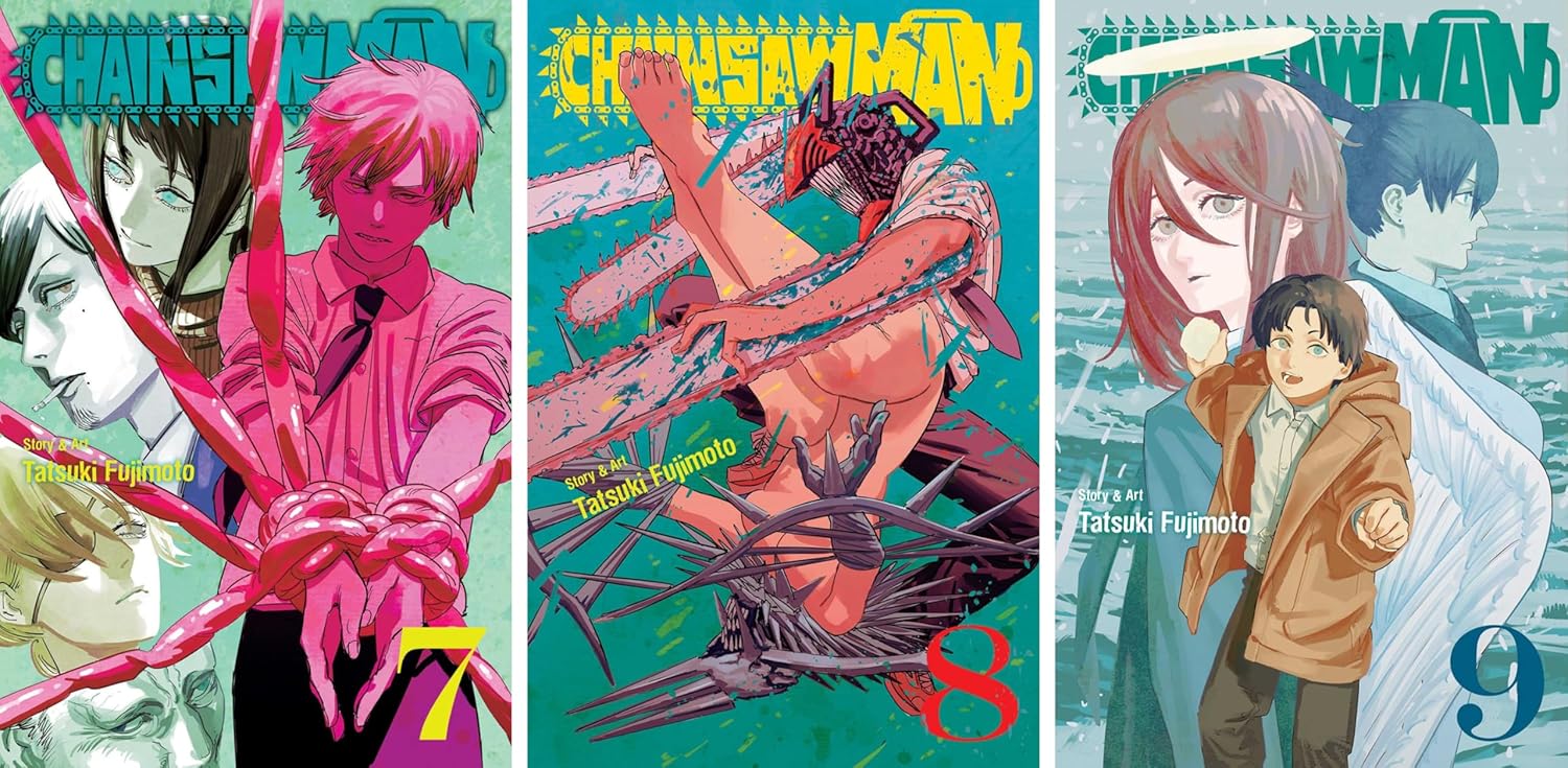 Picture of Chainsaw Man Series Complete Collection (Vol. 1-18 ), Manga Set by Tatsuki Fujimoto (18 Books) Paperback – December 1, 2024