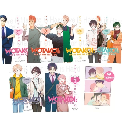 Picture of Wotakoi: Love Is Hard for Otaku Series 7 Books Set Vol.1-Vol.7 (Vol.7 is the official Art Works in Large Print Paperback) Paperback – December 16, 2024
