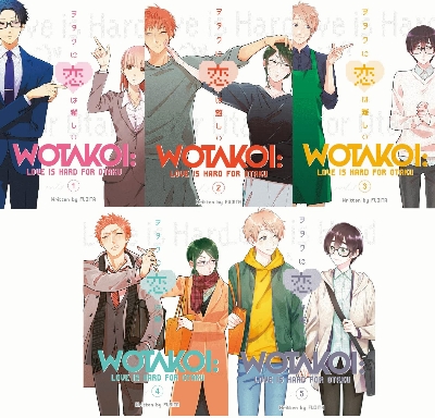 Picture of Wotakoi: Love Is Hard for Otaku Series 7 Books Set Vol.1-Vol.7 (Vol.7 is the official Art Works in Large Print Paperback) Paperback – December 16, 2024