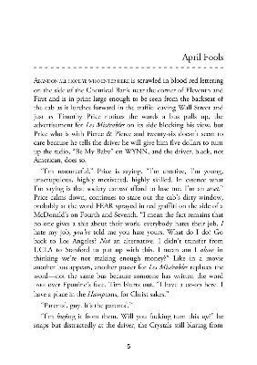 Picture of American Psycho ( Book by Bret Easton Ellis ) ( Premium Paper and Matte Cover ) Novel