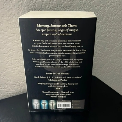 Picture of The Dragonbone Chair ( Memory, Sorrow, and Thorn #1 ) ( Book by Tad Williams ) ( Premium Paper and Matte Cover ) Novel