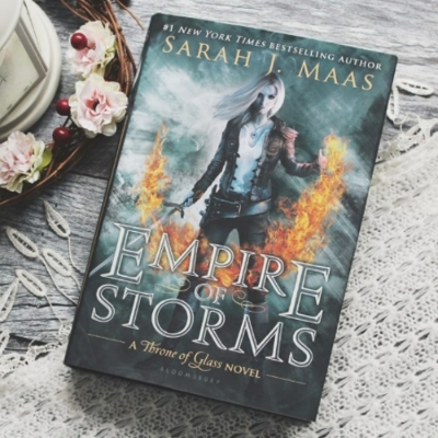 Picture of Empire of Storms ( Throne of Glass #5 ) ( Book by Sarah J. Maas ) ( Premium Paper and Matte Cover ) Novel