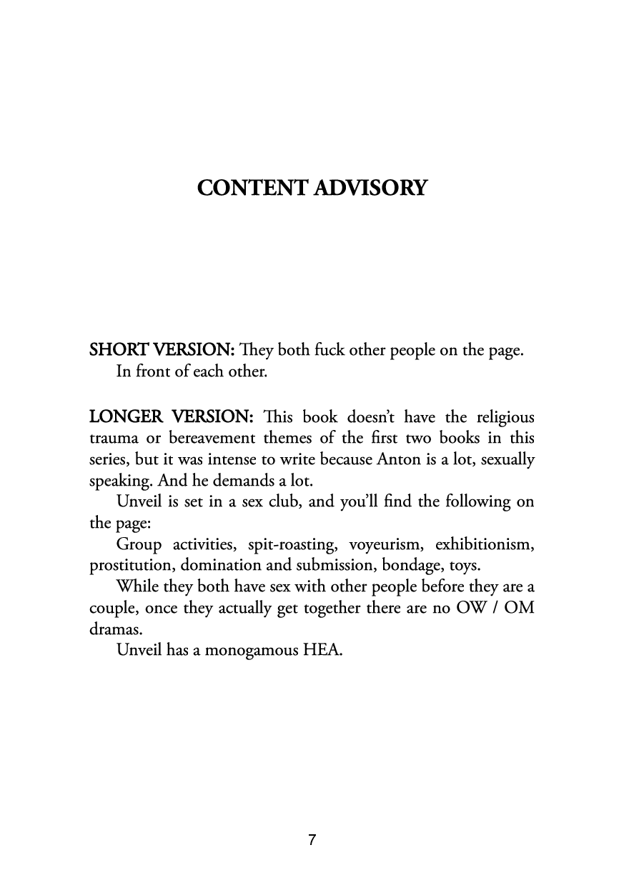 Picture of Unveil (Alchemy #3) by Elodie Hart | Premium Paper | Matte Cover Novel