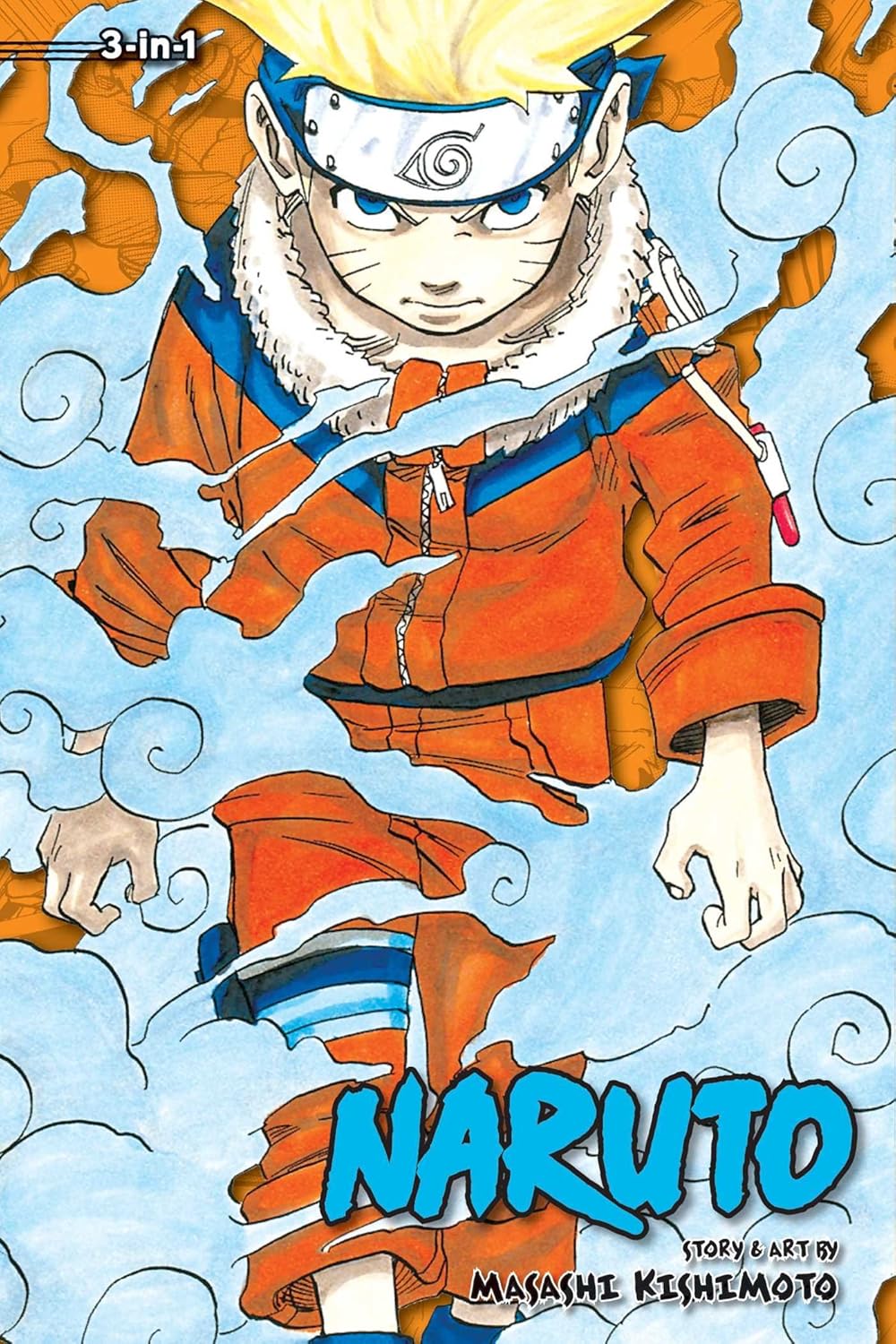 Picture of Naruto 3-in-1 Edition Manga Set Vol. 1-12