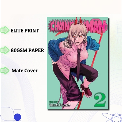Picture of Chainsaw Man Volume 2 | Premium Quality Paperback Manga | MANGA Book gardan