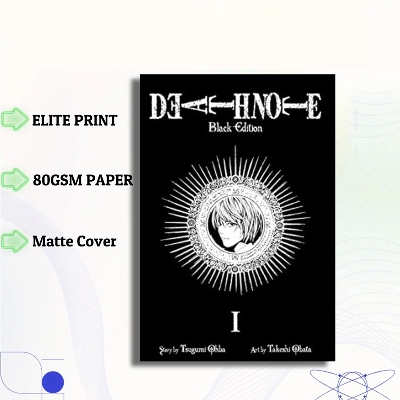 Picture of DEATH NOTE(BLACK EDITION) VOL.1 | PAPERBACK | MANGA Book gardan