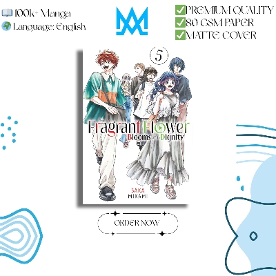 Picture of The Fragrant Flower Blooms With Dignity Volume 5 | Premium Quality Paperback Manga | MANGA Book gardan