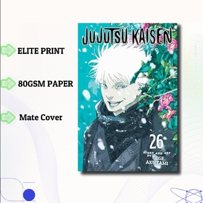 Picture of Jujutsu Kaisen Volume 26 | Premium Quality Paperback Manga | MANGA Book gardan