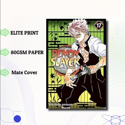 Picture of DEMON SLAYER(COLORED) VOL.17,PAPERBACK | MANGA Book gardan