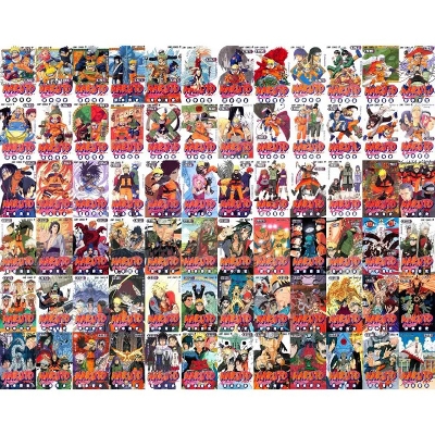 Picture of Naruto COMPLETE SET Volume (1-72) | Premium Quality Paperback Manga | MANGA Book gardan