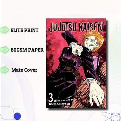 Picture of Jujutsu Kaisen Volume 3 | Premium Quality Paperback Manga | MANGA Book gardan