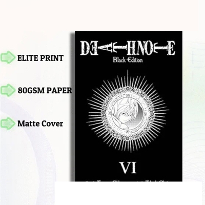 Picture of DEATH NOTE(BLACK EDITION) VOL.6 | PAPERBACK MANGA | MANGA Book gardan