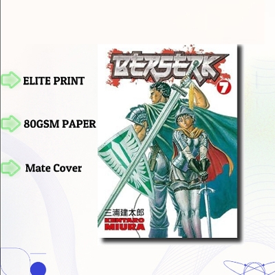 Picture of Berserk Volume 8 | Premium Quality Paperback Manga | MANGA Book gardan