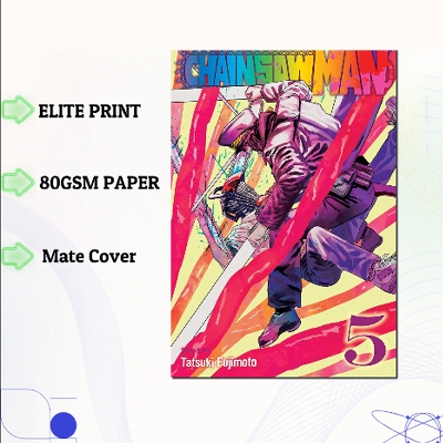 Picture of Chainsaw Man Volume 5 | Premium Quality Paperback Manga | MANGA Book gardan