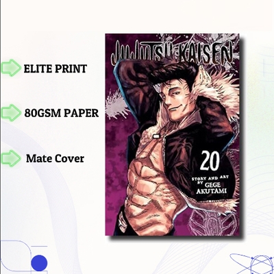 Picture of Jujutsu Kaisen Volume 20 | Premium Quality Paperback Manga | MANGA Book gardan