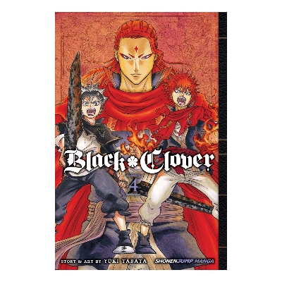 Picture of Black Clover Volume.4 | Premium Quality Paperback Manga | MANGA Book gardan