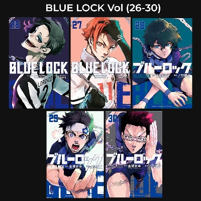 Picture of Blue Lock SET Volume (26-30) | Premium Quality Paperback Manga | MANGA Book gardan