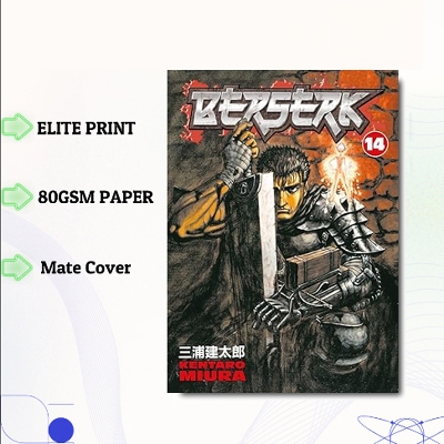 Picture of Berserk Volume 14 | Premium Quality Paperback Manga | MANGA Book gardan