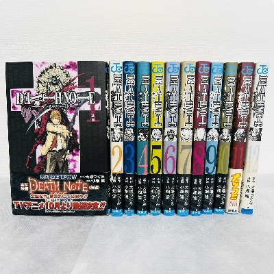 Picture of DEATH NOTE COMPLETE SET VOL.(1-12) | PAPERBACK | MANGA Book gardan