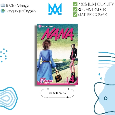 Picture of Nana Volume 4 | Premium Quality Paperback Manga | MANGA Book gardan