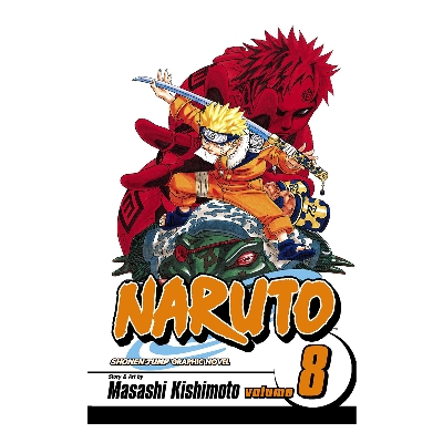 Picture of Naruto Volume 8 | Premium Quality Paperback Manga | MANGA Book gardan