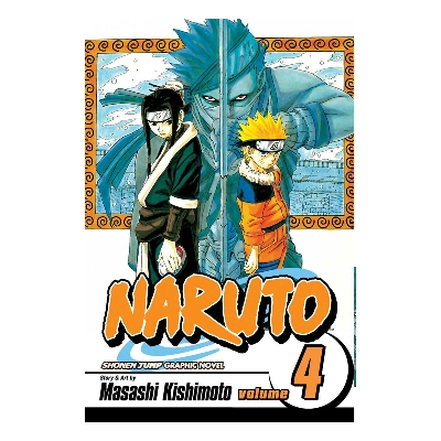 Picture of Naruto Volume 4 | Premium Quality Paperback Manga | MANGA Book gardan