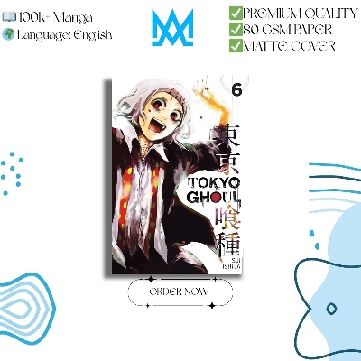 Picture of Tokyo Ghoul, Volume.6 | Premium Quality Paperback Manga | MANGA Book gardan
