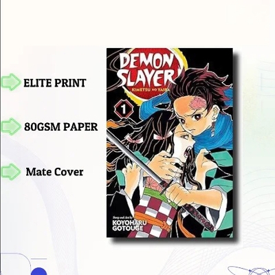 Picture of DEMON SLAYER VOL.1,PAPERBACK | MANGA Book gardan
