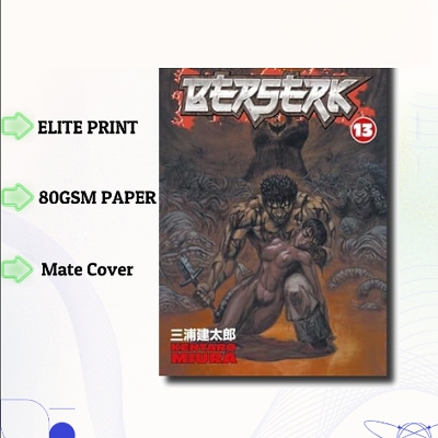 Picture of Berserk Volume 13 | Premium Quality Paperback Manga | MANGA Book gardan