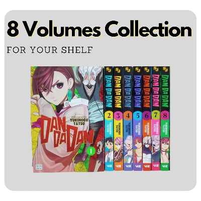 Picture of Dandadan,SET Volume.(1-8) | Premium Quality Paperback Manga | MANGA Book gardan