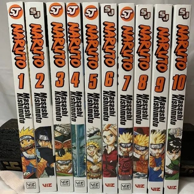 Picture of Naruto SET Volume (1-10) | Premium Quality Paperback Manga | MANGA Book gardan